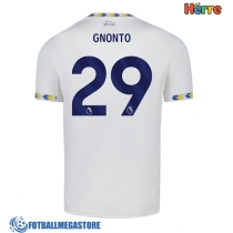 Fotballdrakt Herre Leeds United Wilfried Gnonto #29 Hjemmedrakt 2025-26 Kortermet